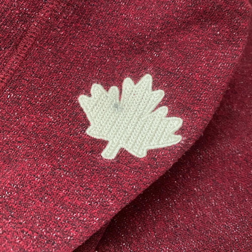 Roots Cabin Collection Original Pullover Hoodie XS Maroon Canadian Cozy Fall - Picture 10 of 11